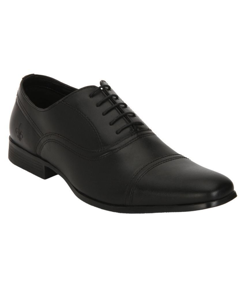 Bond Street Oxfords Black Formal Shoes Price in India Buy