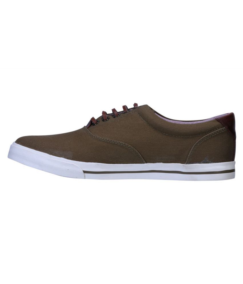 woodland olive sneakers