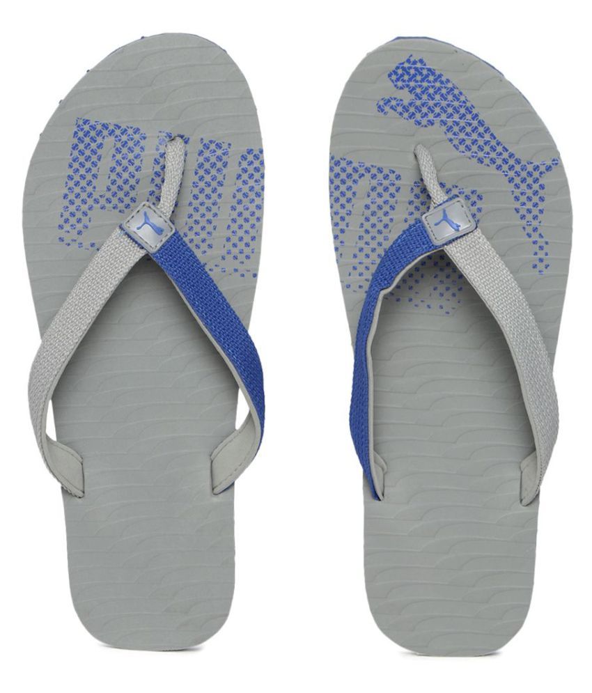 puma men's miami 5 dp mesh flip flops thong sandals