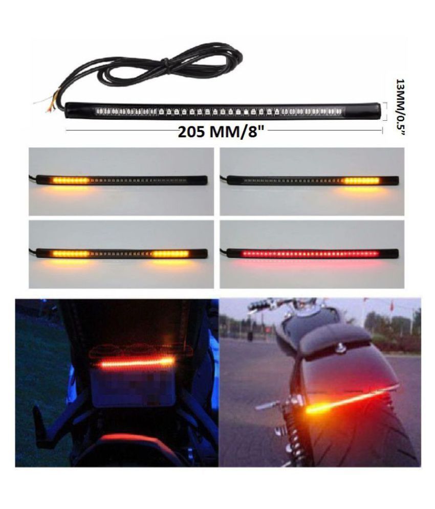 STAR SHINE Universal Flexible Led Strip Brake Light With Turn Signal