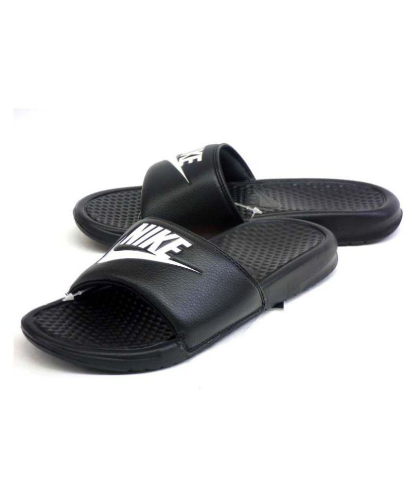 Buy Nike Black Slide Flip flop 