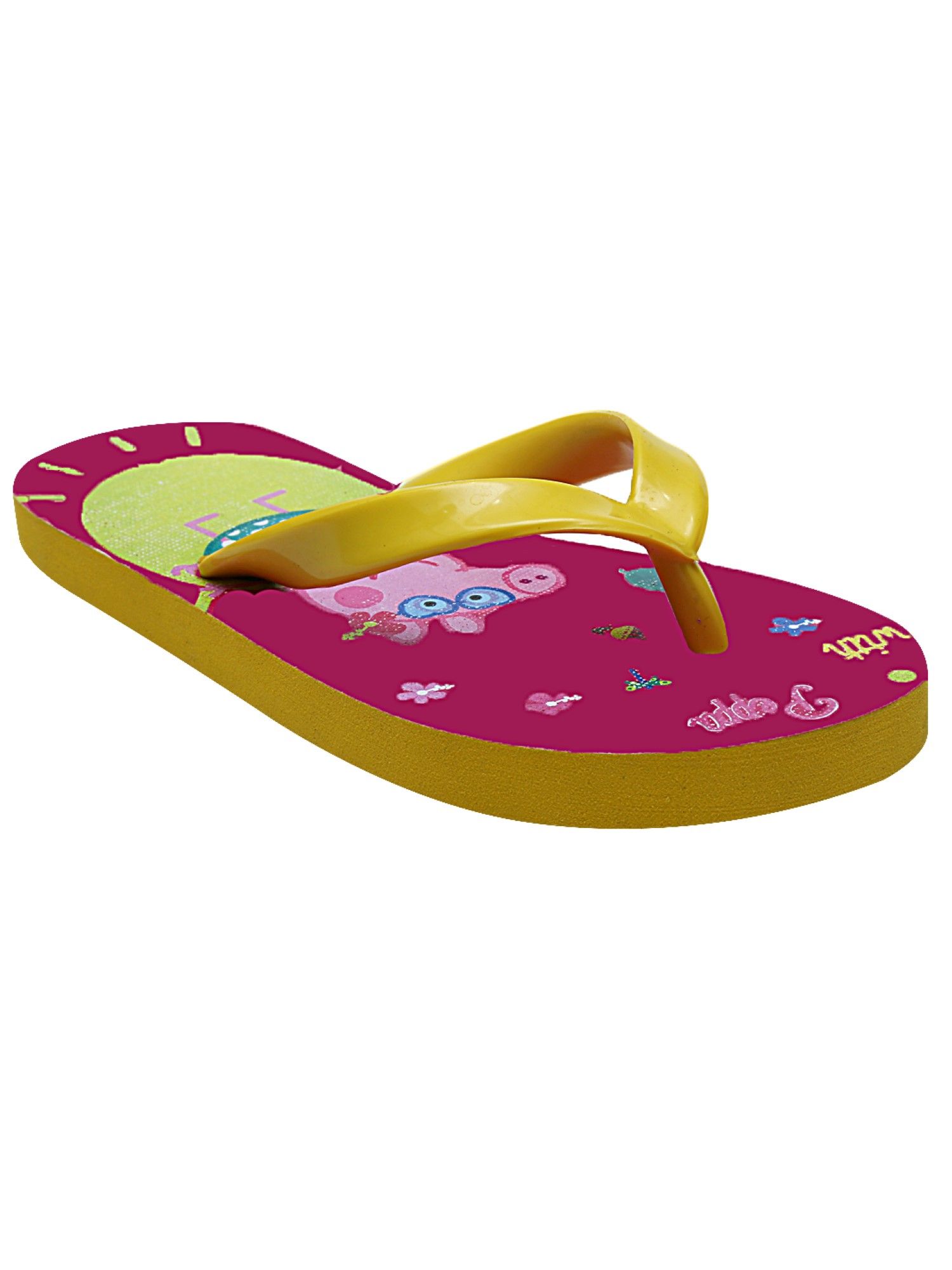 Dchica Summer Fun Peppa Flip Flop For Girls Price in India- Buy Dchica ...