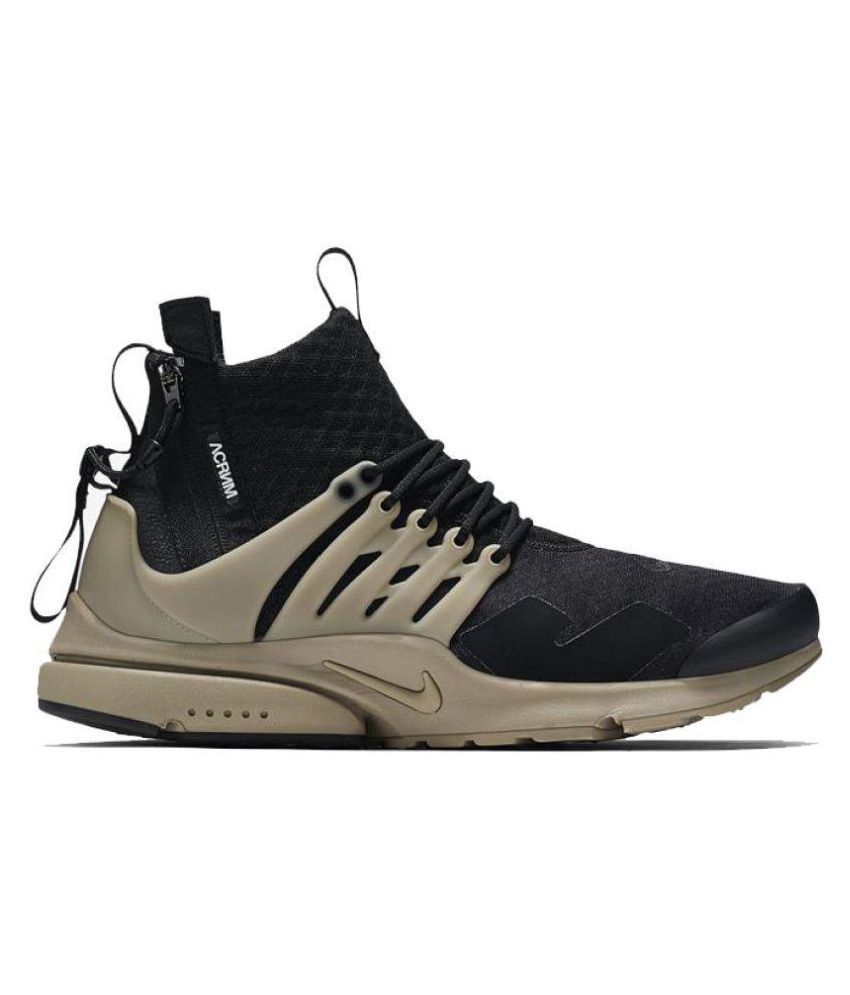 Nike Air Presto Acronym Black Running Shoes Nike Air Presto Acronym Black Running Shoes