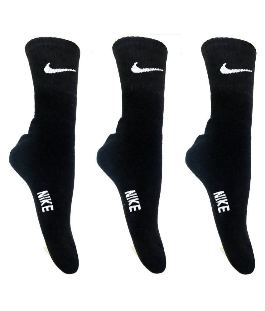 black nike sock shoes