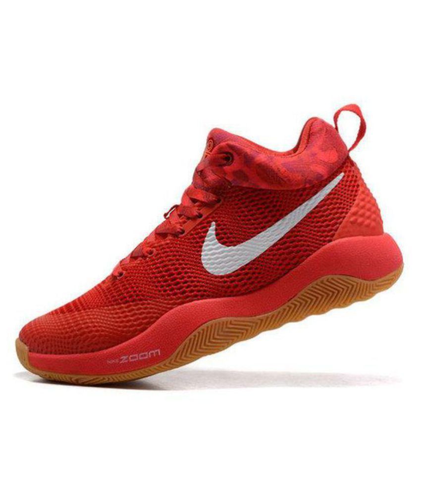 nike zoom basketball shoes red