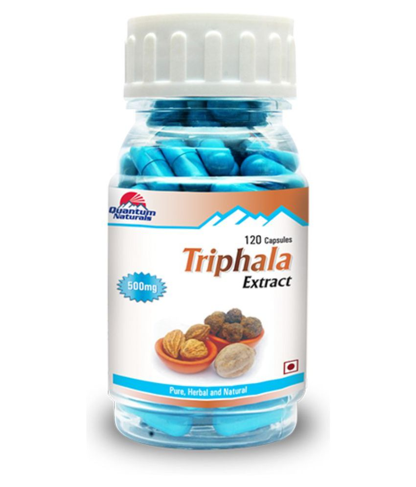 Triphala Extract Pack Of 120 Capsules. Each Capsule 500 mg Buy