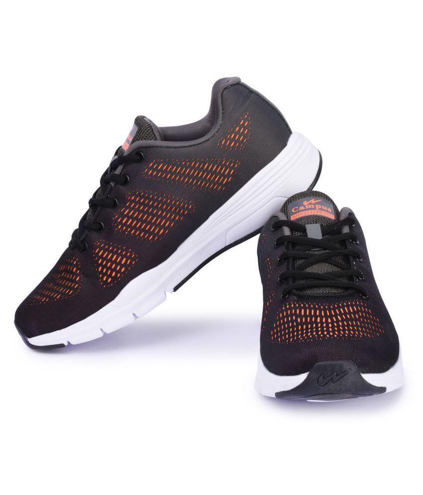Campus QUANTUM Black Men's Sports Running Shoes Buy Campus QUANTUM