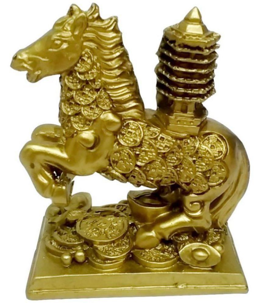     			Fengshui Wealth Horse with Education Tower