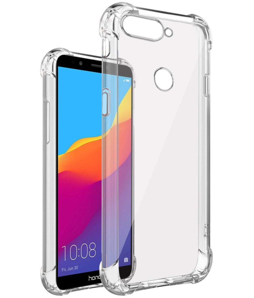 Huawei Honor 7A Bumper Cases Cell First Transparent Plain Back
