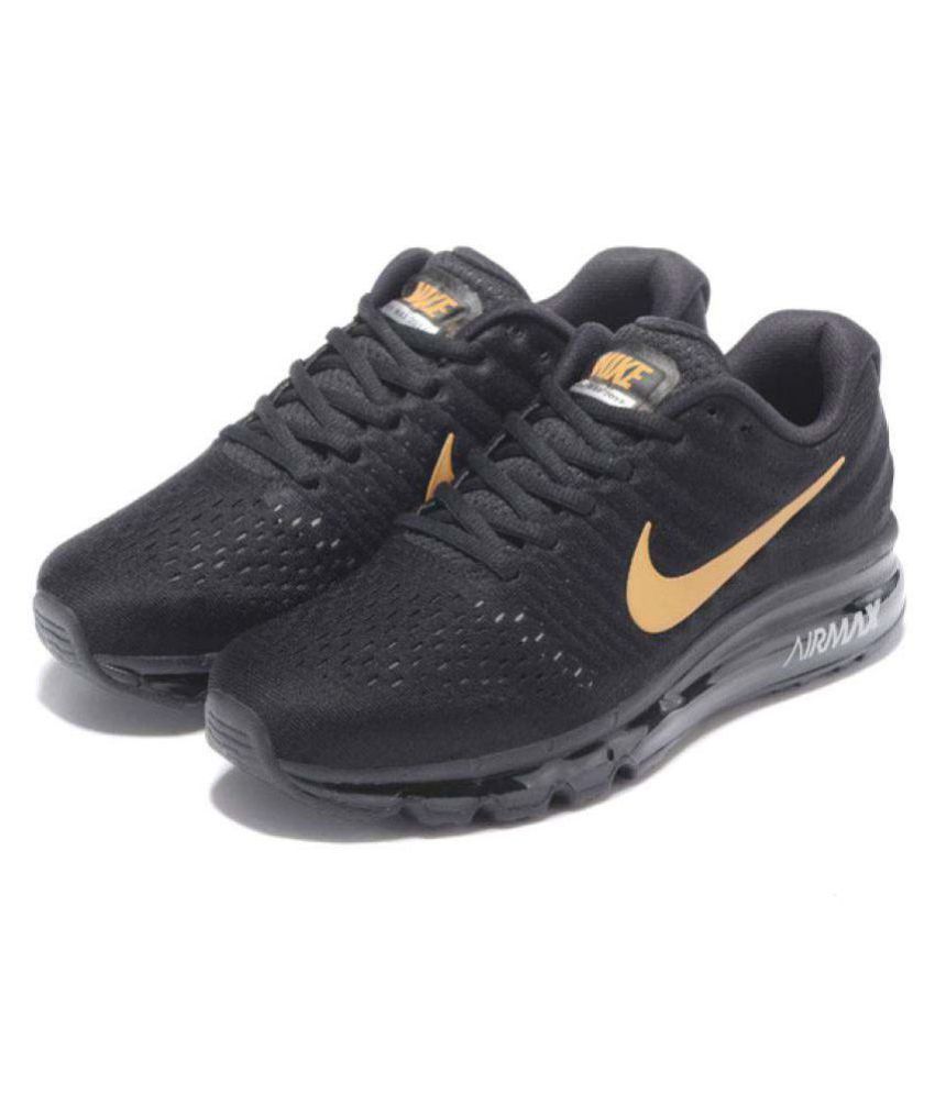 Nike AIRMAX 2017 Gold Running Shoes Buy Nike AIRMAX 2017