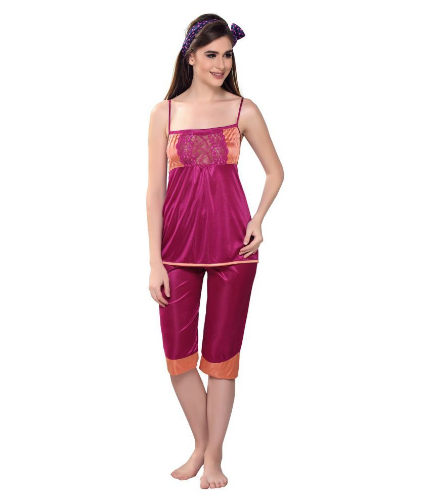 red nighty for the first night
