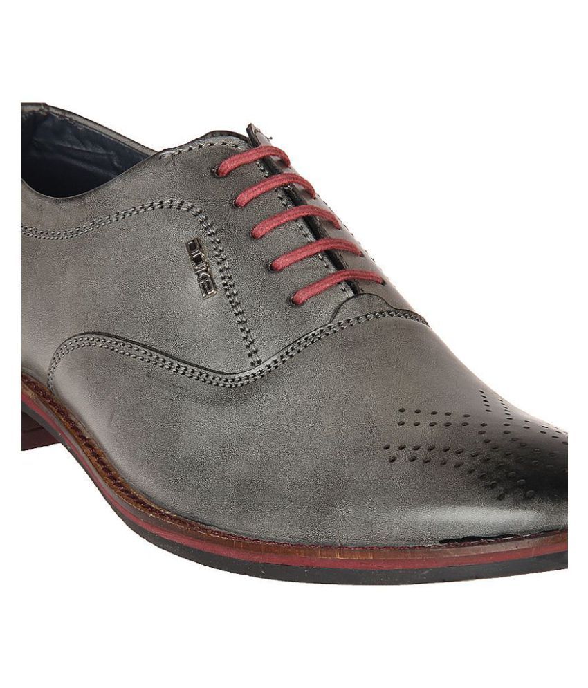 Gray formal shoes Clearance