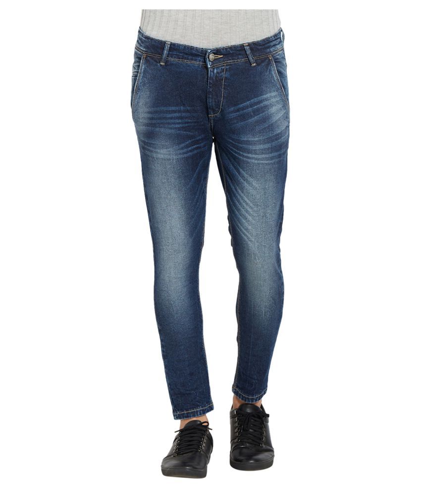 Spykar Dark Blue Slim Jeans - Buy Spykar Dark Blue Slim Jeans Online at ...