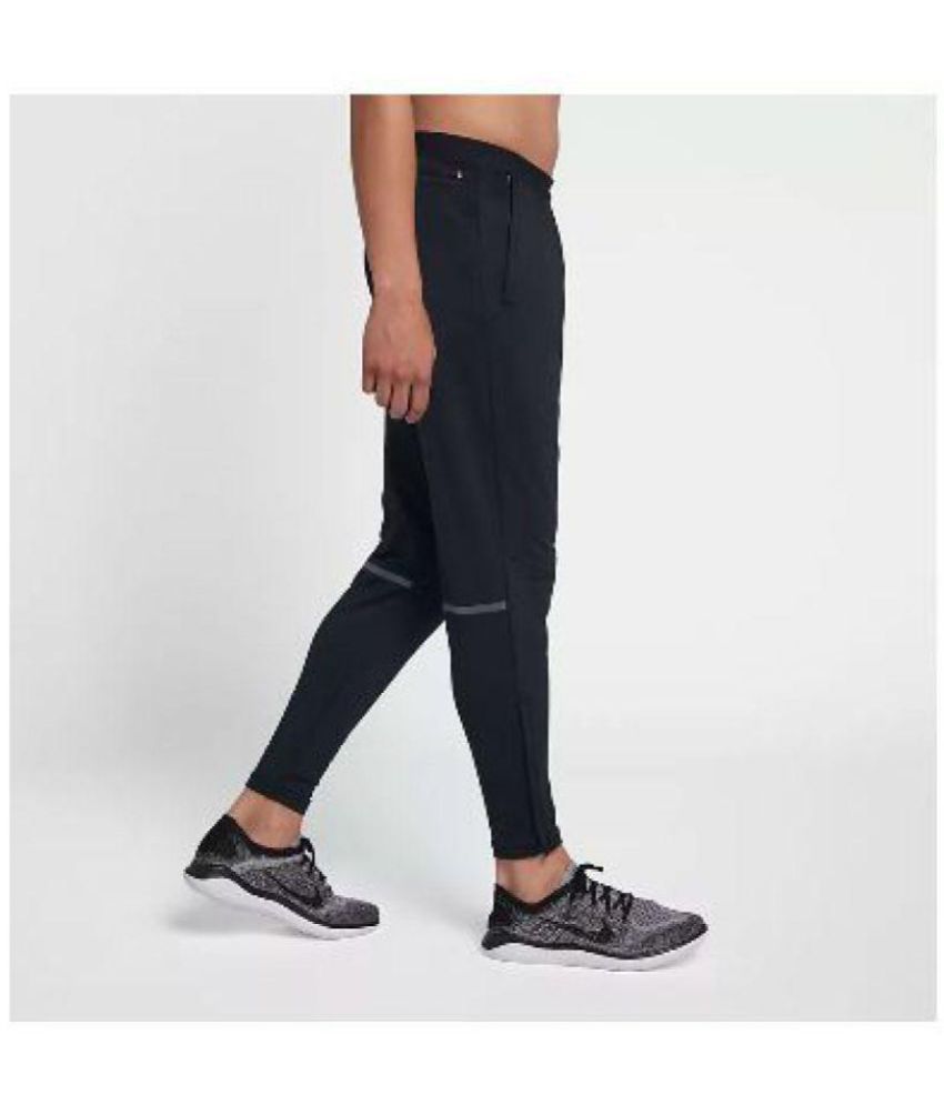 Nike Black Polyester Joggers - Buy Nike Black Polyester Joggers Online ...