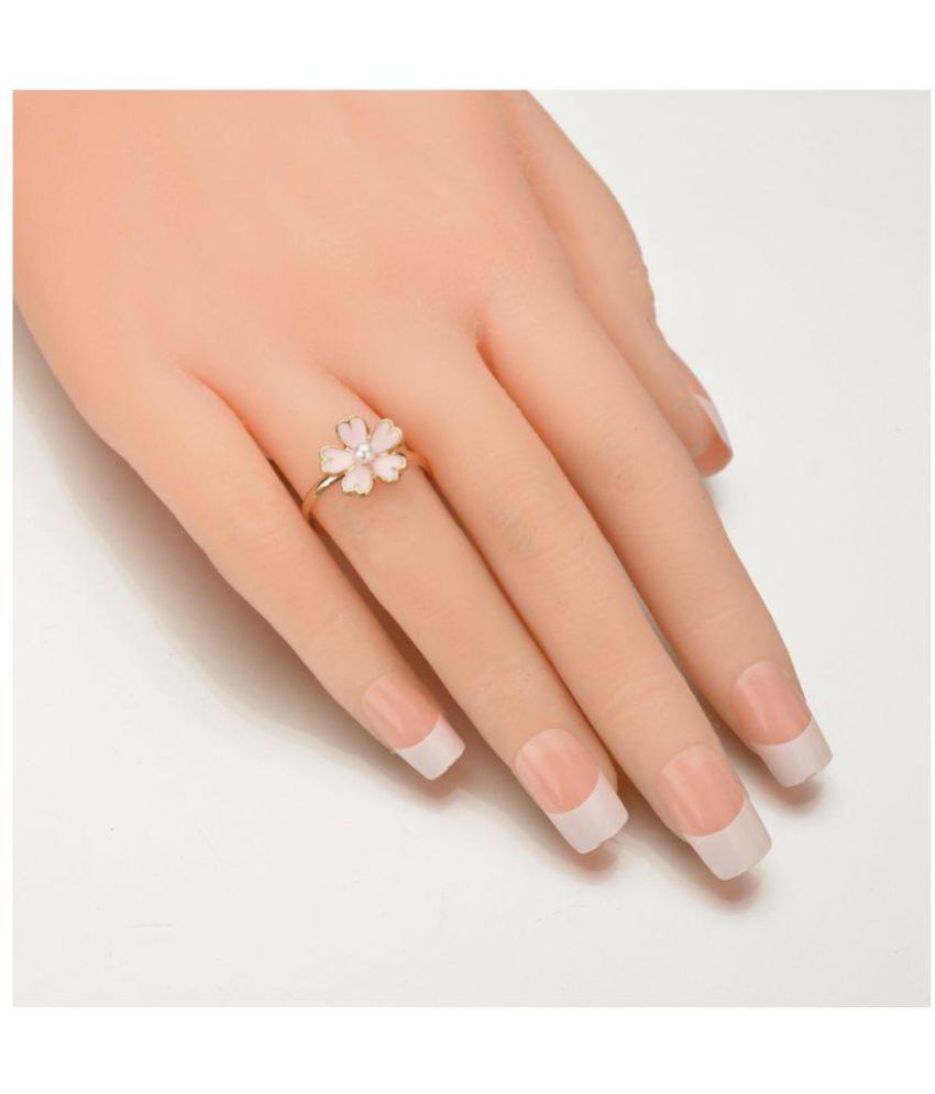 pearl finger ring design