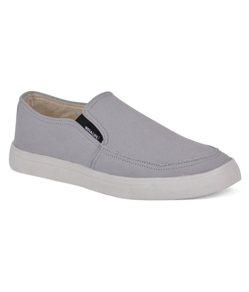 Wega Life Sneakers Gray Casual Shoes - Buy Wega Life Sneakers Gray ...