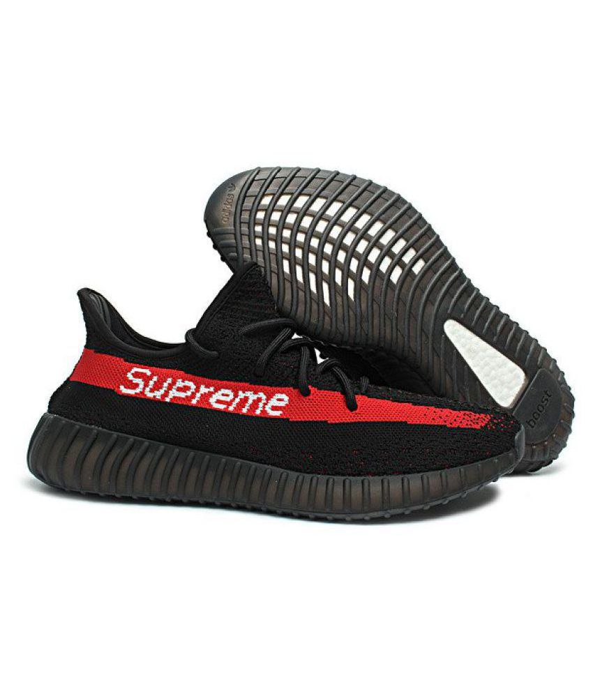 Cruel Mascotas Parásito Adidas Yeezy Boost 350 Supreme Black Running Shoes - Buy Adidas Yeezy Boost  350 Supreme Black Running Shoes Online at Best Prices in India on Snapdeal