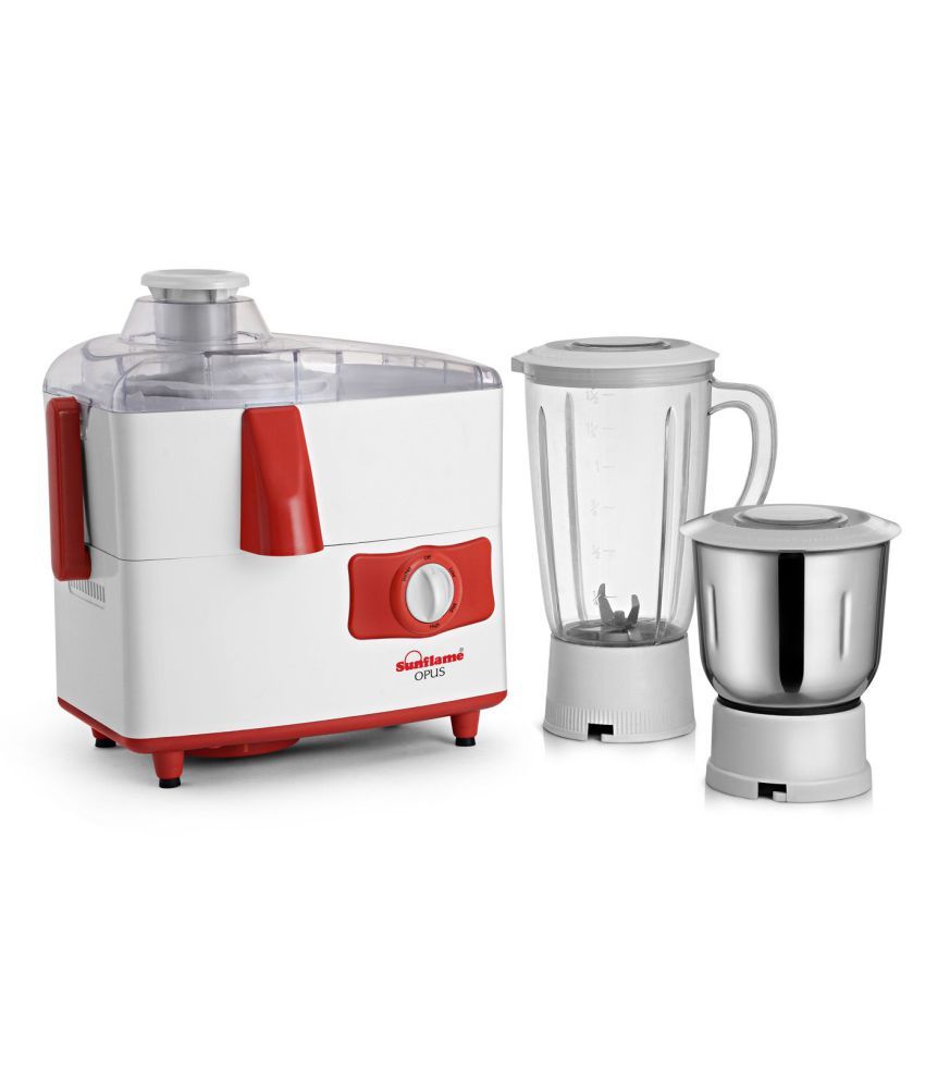 Sunflame JMG Opus 2 jars 450 Watt 2 Jar Juicer Mixer Grinder