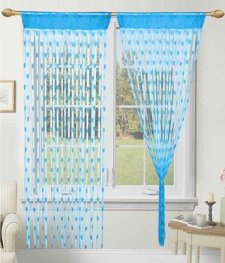 Tanishka Fabs Single Door Floral String Curtain Buy Tanishka