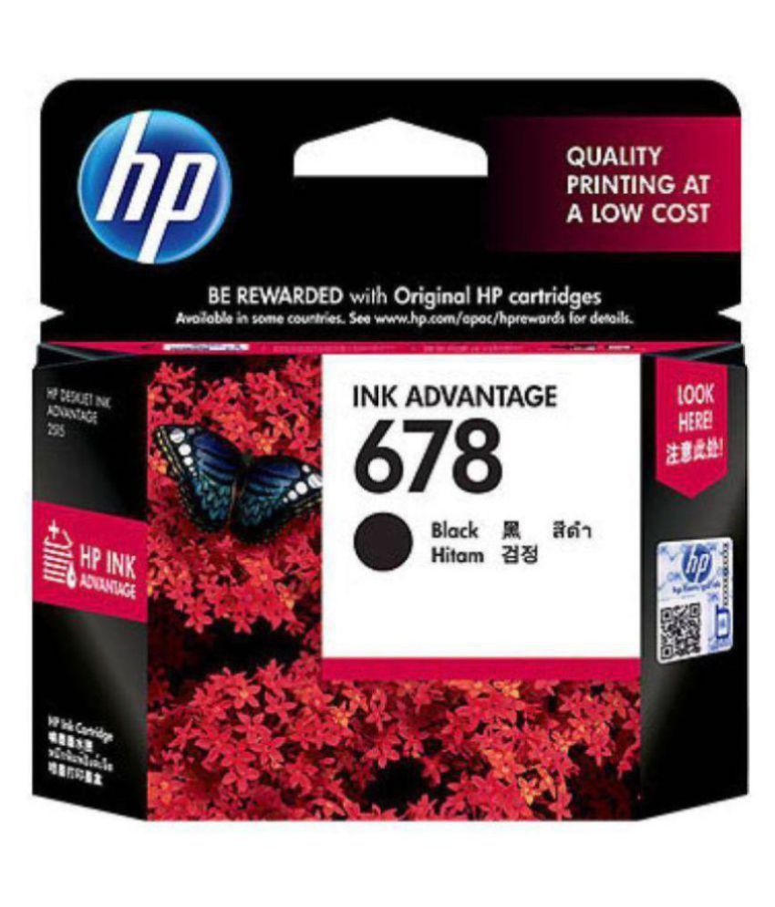 Rodex HP 678 Black Single Cartridge for HP printer - Buy ...