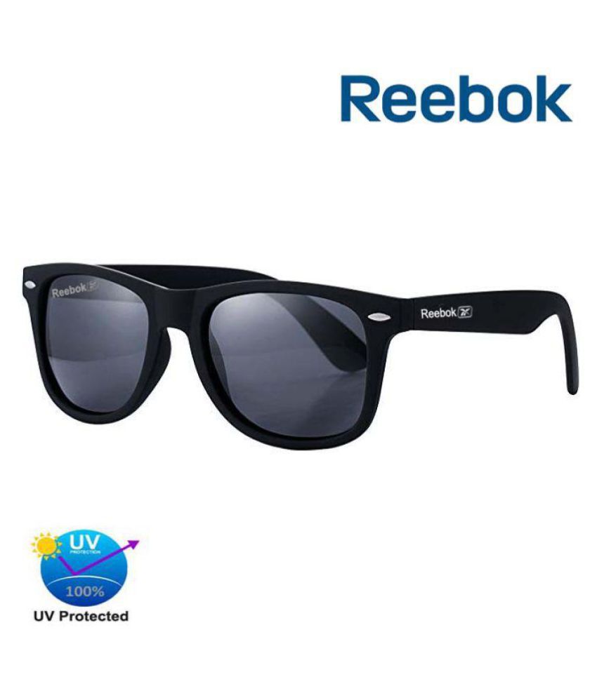 Reebok Black Wayfarer Sunglasses 