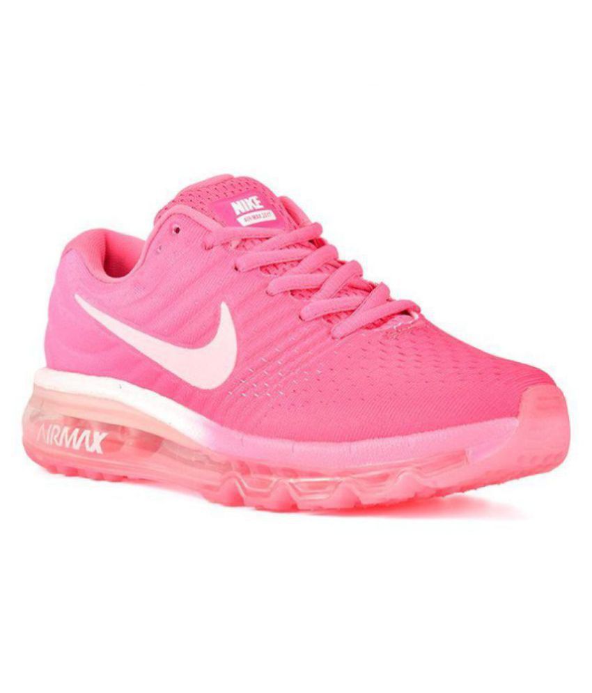 Nike Air Max 2017 Pink Womens Running Shoes Price in India- Buy Nike Air Max 2017 Pink Womens ...