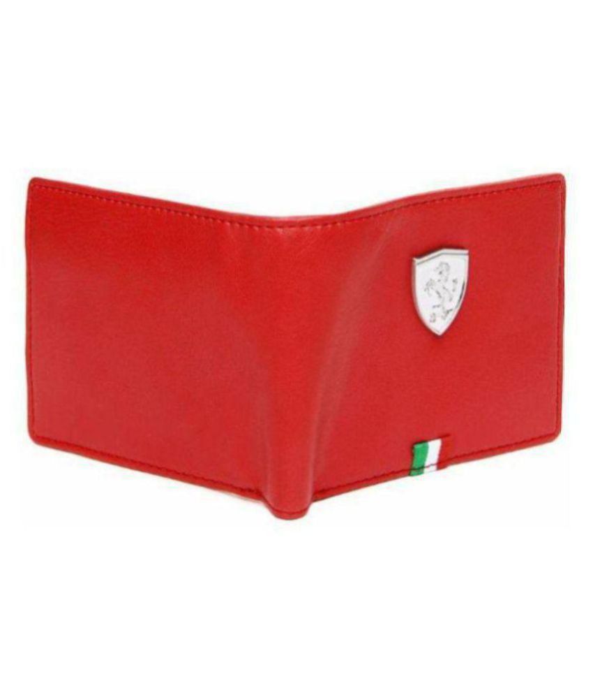 puma f1 leather wallet