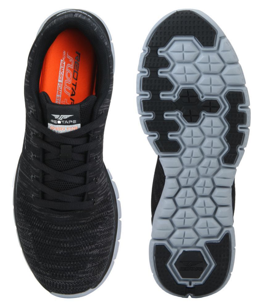 Red Tape Black Running Shoes - Buy Red Tape Black Running Shoes Online ...