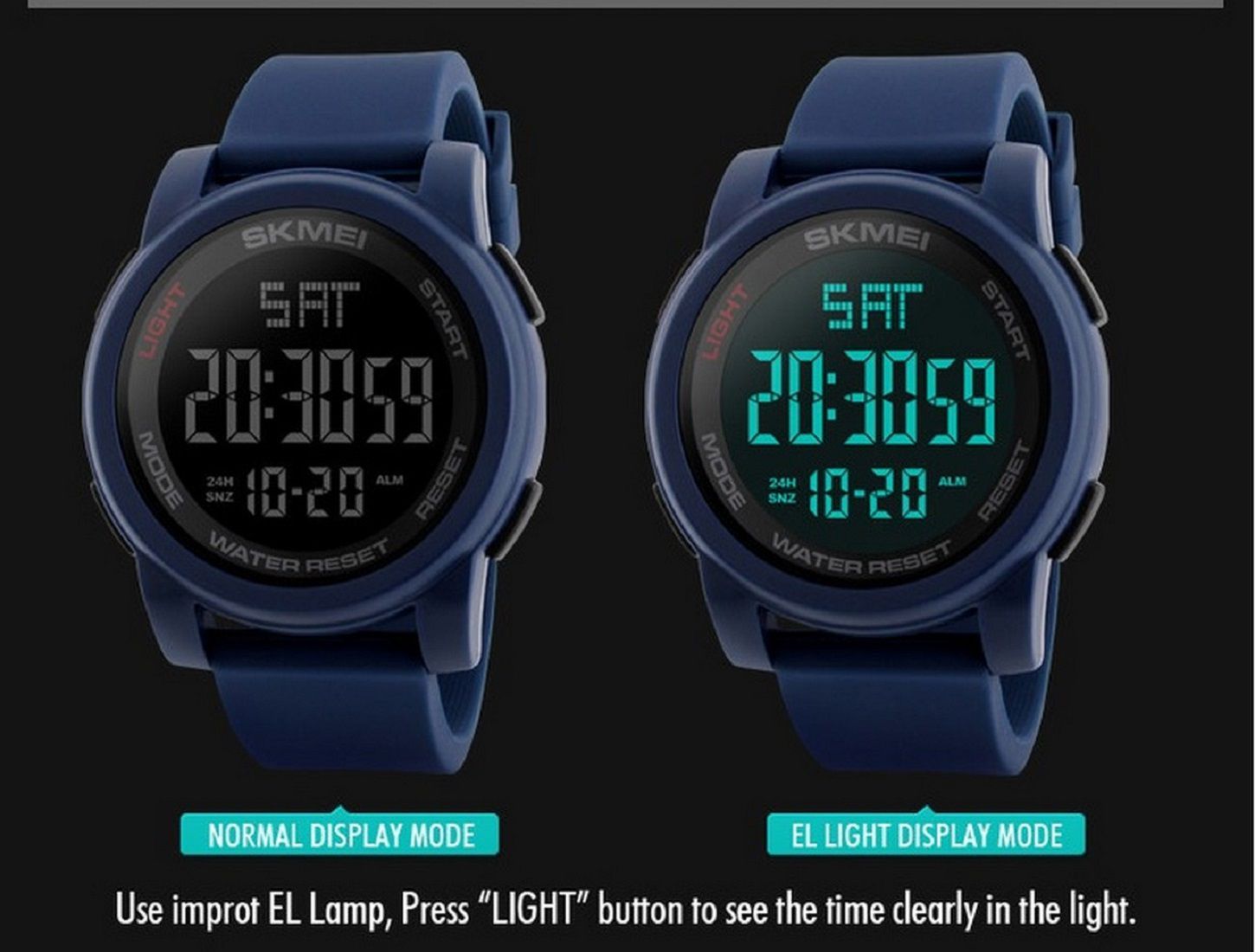 skmei watch function