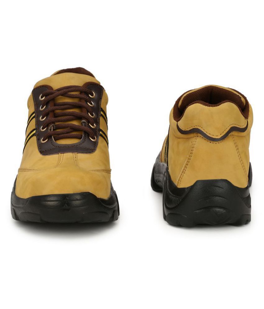 Buy Eego Italy Sporty Brown Safety Shoes Online at Low Price in India