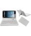 Acm Usb Keyboard Case for Apple Ipad Mini Tablet Cover Stand White