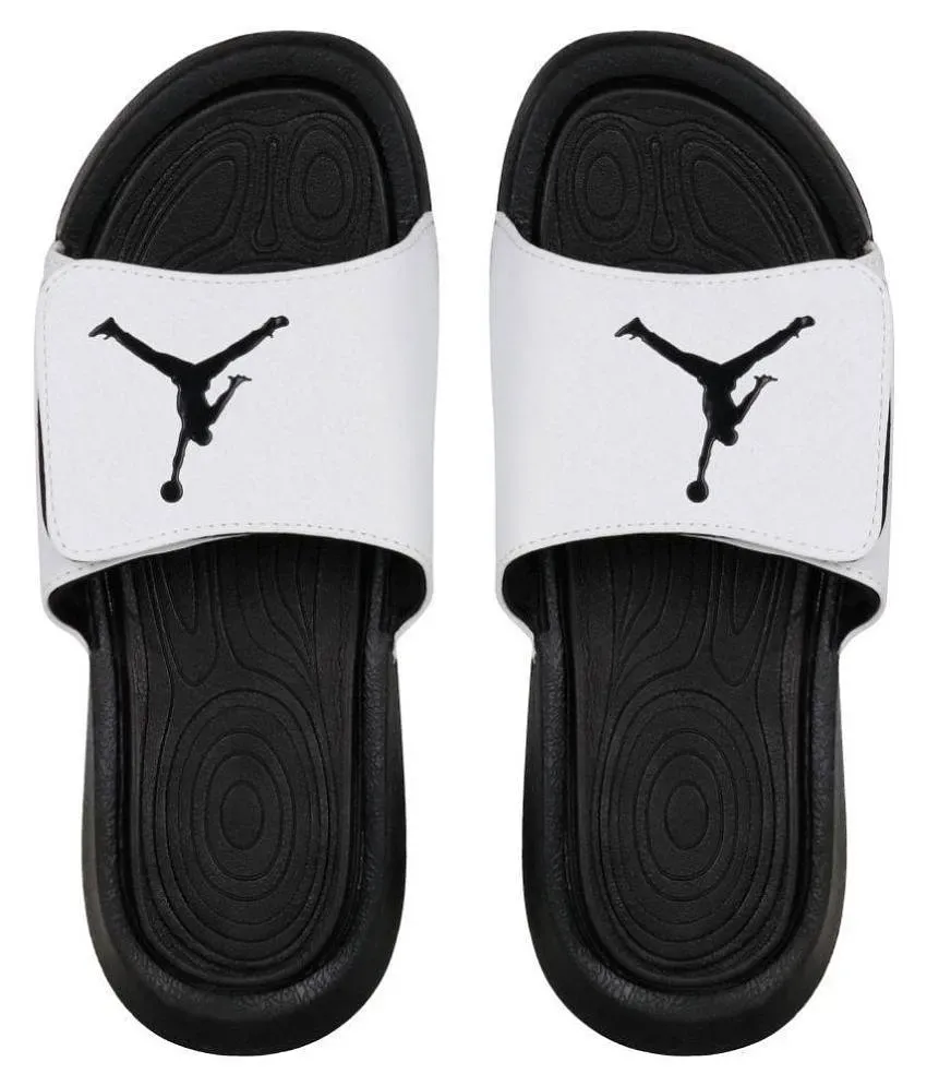 Nike JORDAN HYDRO 6 White Daily Slippers Buy Nike JORDAN HYDRO 6