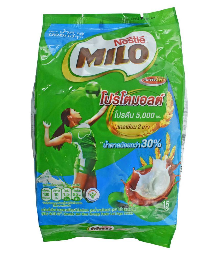 Nestle Milo 3in1 Chocolate Malt Mixed Beverage Powder Malt Beverage 375 gm Buy Nestle Milo 3in1