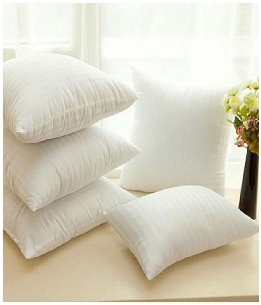 Tanishka Fabs Set of 5 40X40 cm (16X16) Fiber Sofa Cushion Fillers Buy