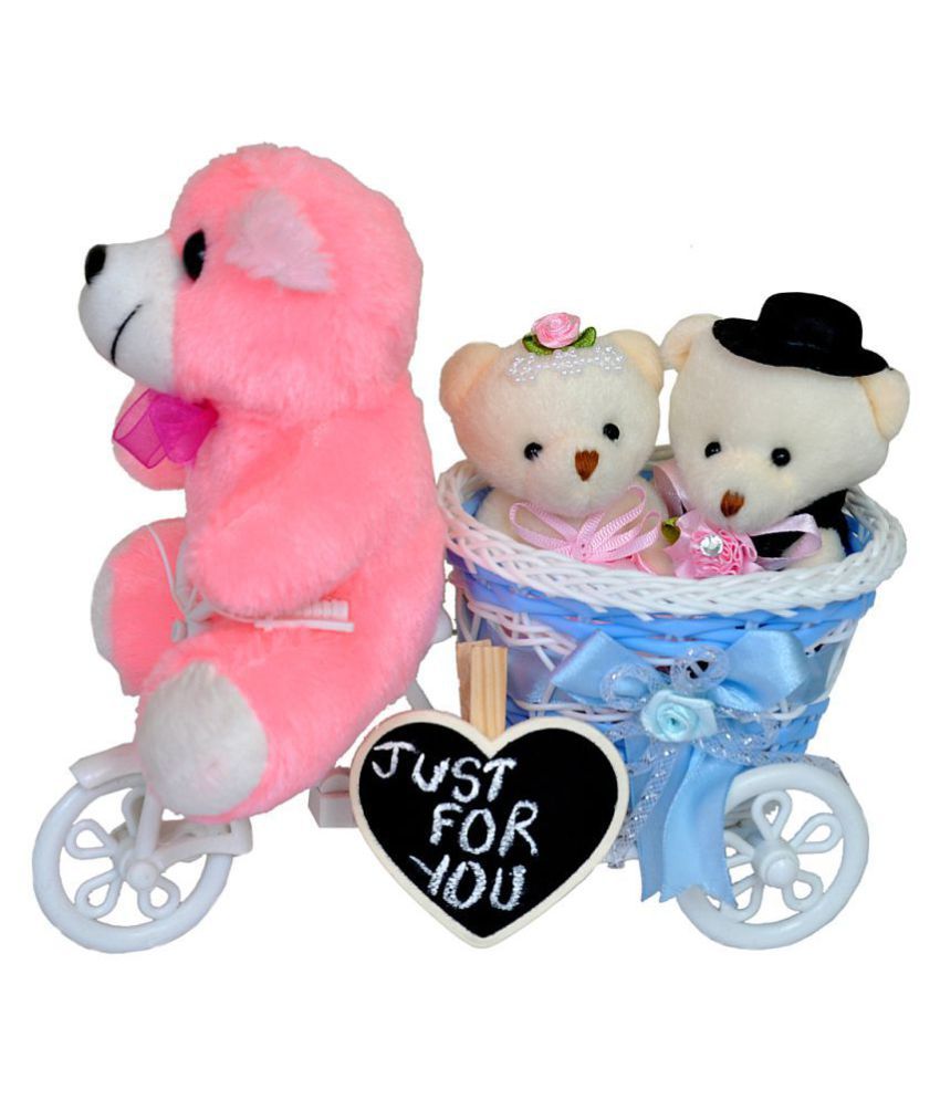 teddy with cycle