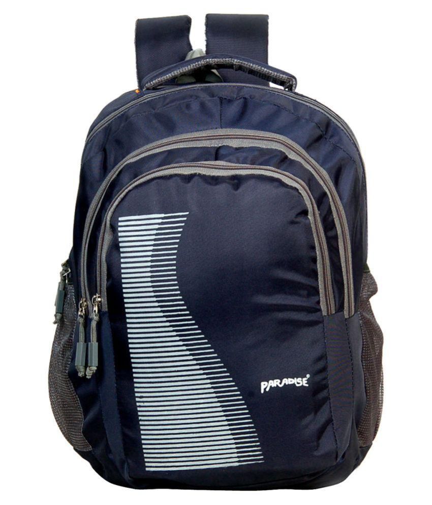 navy blue school backpack