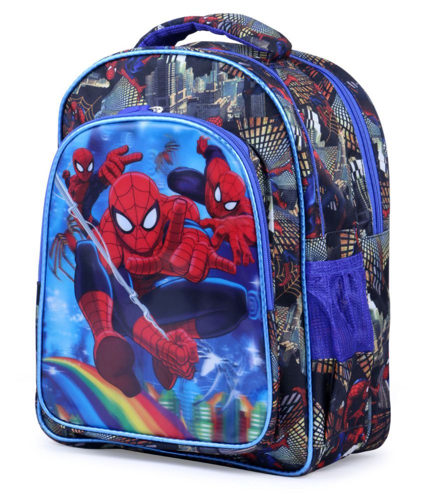 Best Shop School Bag for Boys and Girls,05 yrs Kids, blue and grey