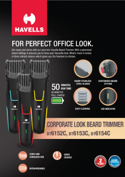 Havells trimmer bt6153c clearance