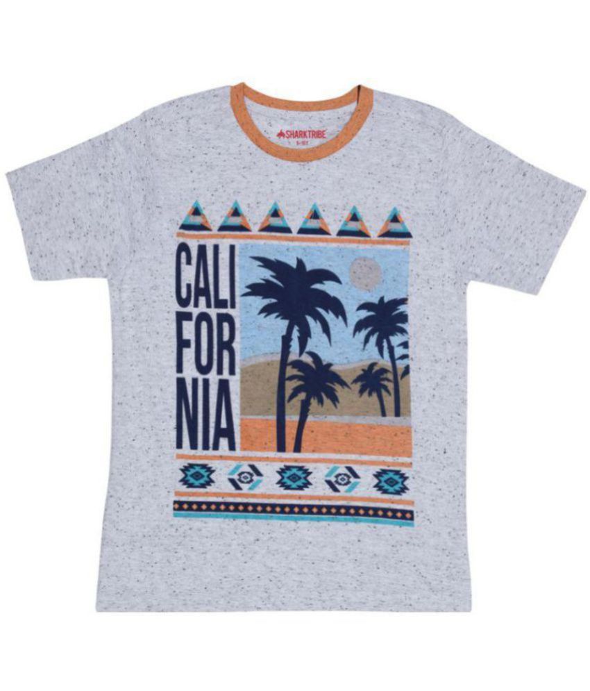 SharkTribe Boys Graphic Print Cotton T Shirt - Buy SharkTribe Boys Graphic Print Cotton T Shirt 