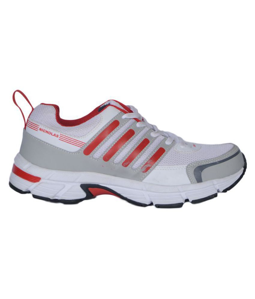 nicce white trainers