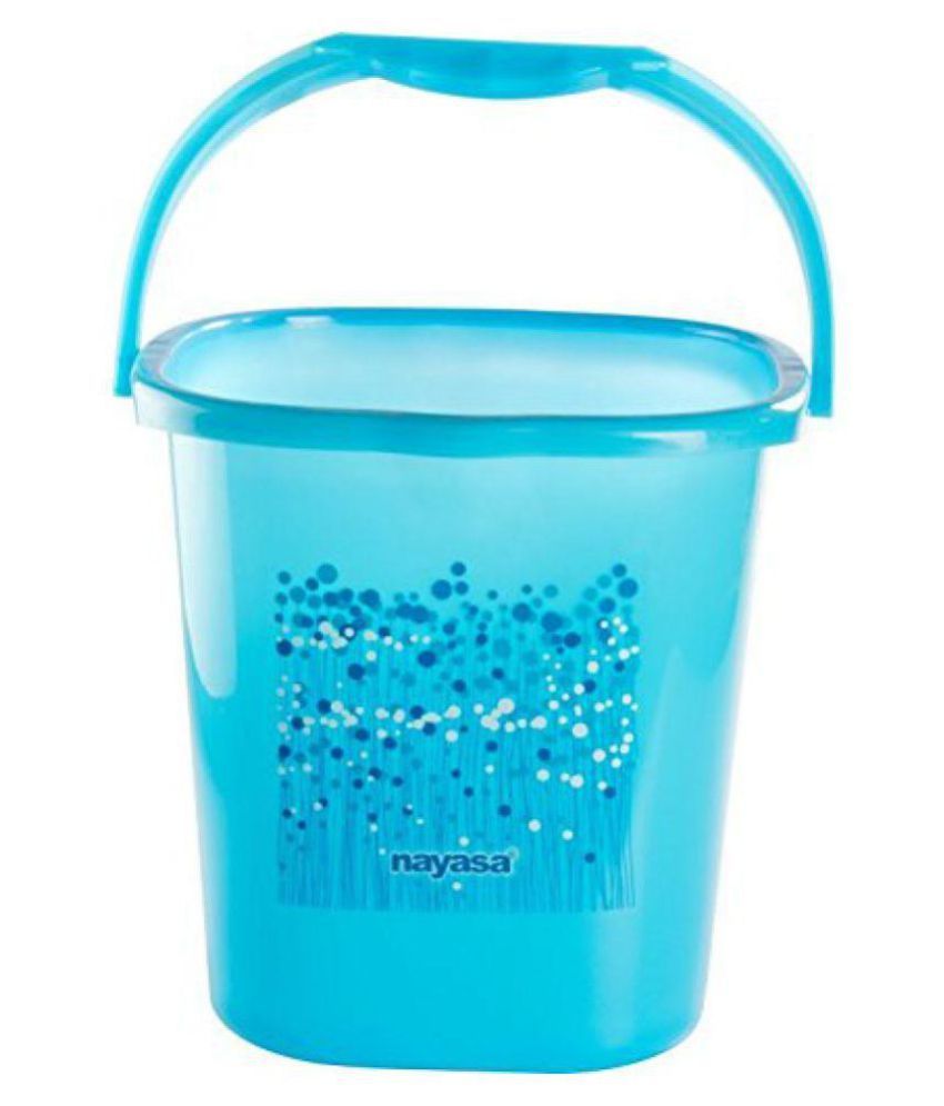 Nayasa Plastic Bathroom Bucket Set Blue Buy Nayasa Plastic Bathroom