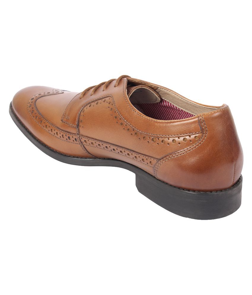 Clarks Oxford Genuine Leather Brown Formal Shoes Price in India- Buy ...