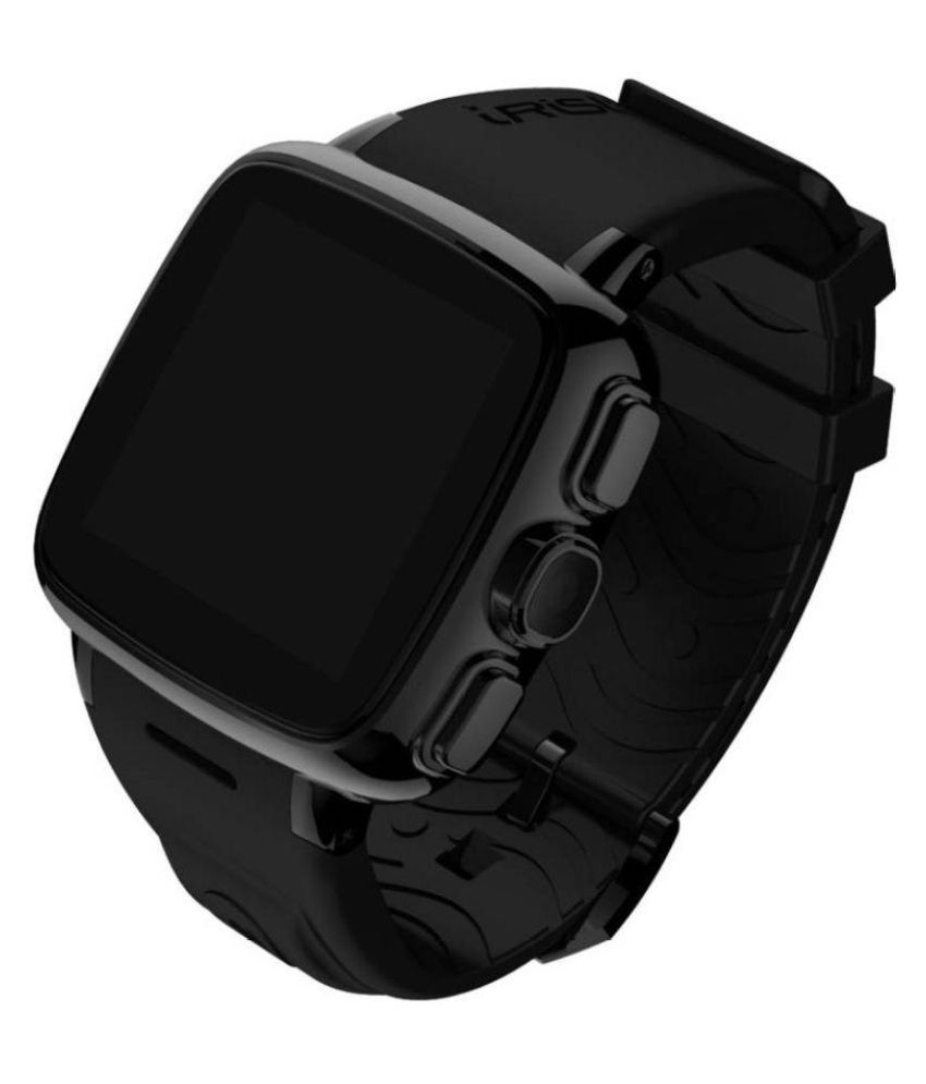 intex irist pro black smartwatch