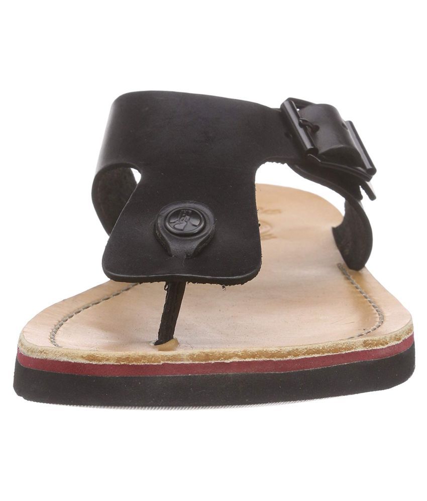 clarks black leather flip flops