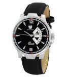 Om Collection SKT11 Leather Analog Men's Watch