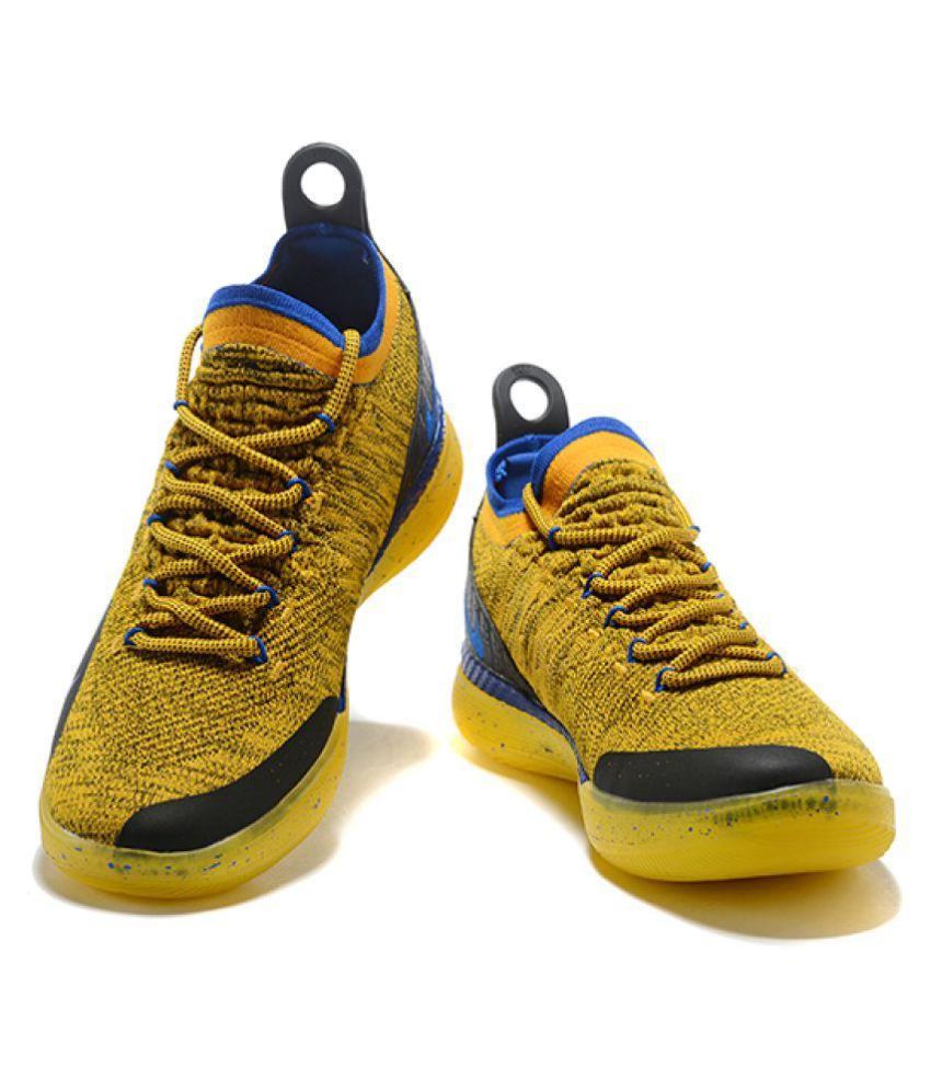 Nike Zoom KD 11 "Warriors" LTD 2018 Yellow Basketball ...