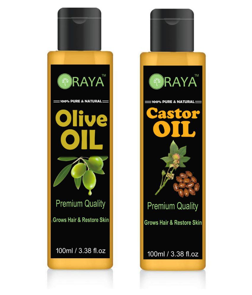     			ORAYA - Anti Hair Fall Castor Oil 100 ml ( Pack of 2 )