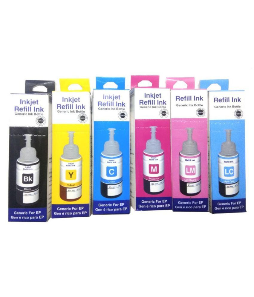 We Tech T673 Multicolor Pack of 6 Ink