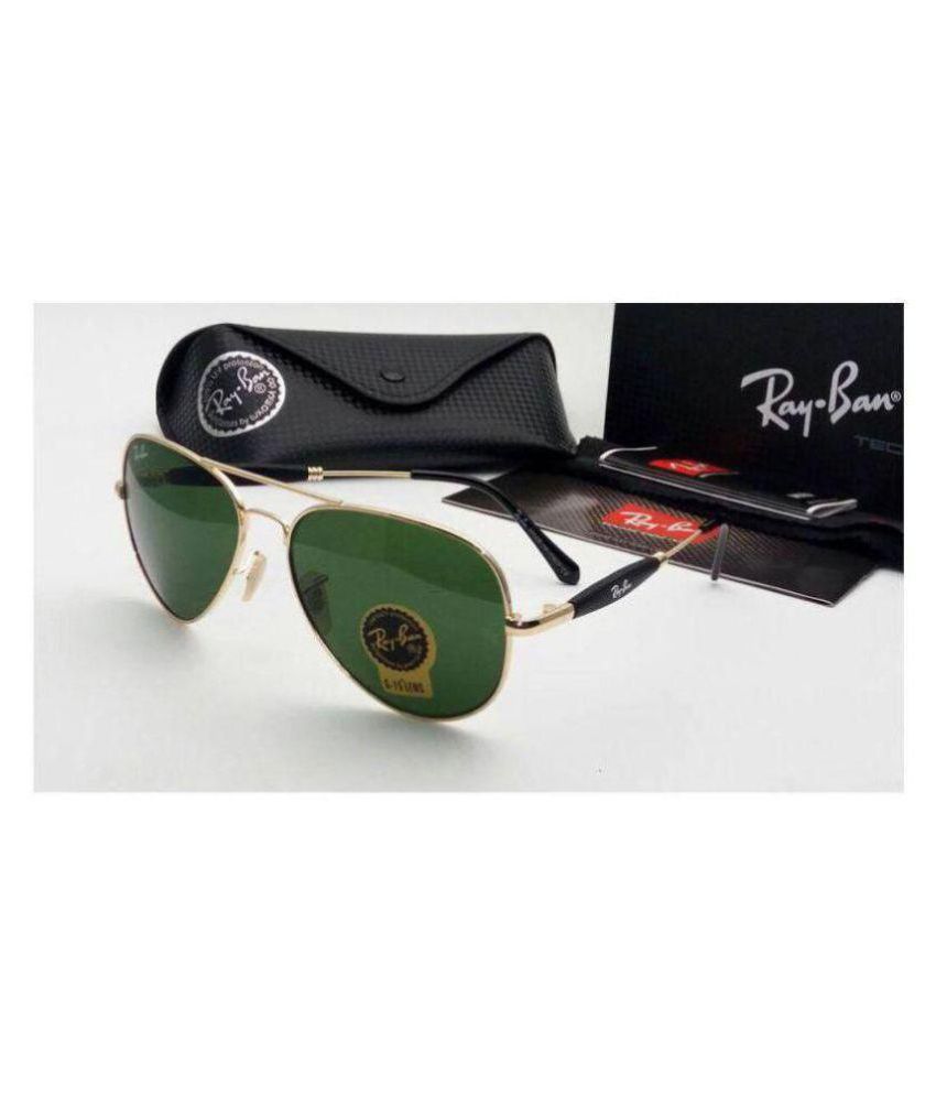 Buy Rayban Sunglasses Green Pilot 