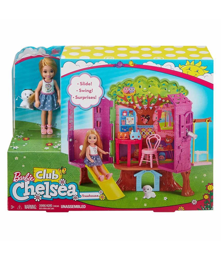 barbie chelsea bedroom playset